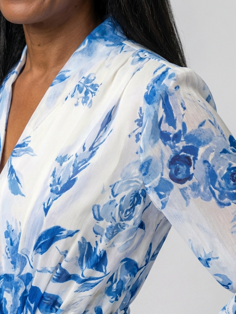 VOREALO | Vestido Largo Estampado Floral