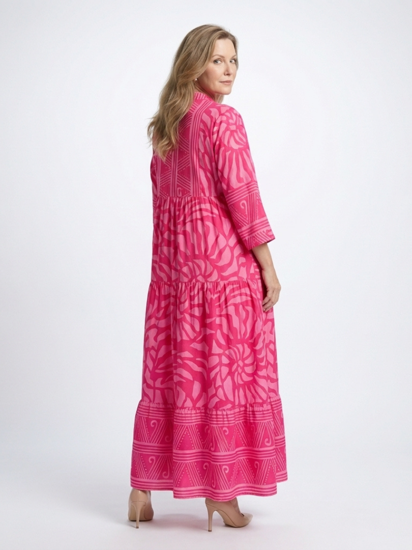 VOREALO | Vestido Largo Tropical < Mariela >