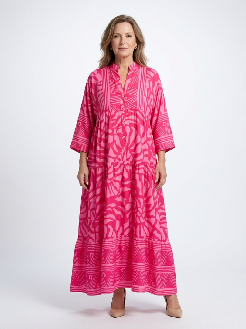 VOREALO | Vestido Largo Tropical < Mariela >