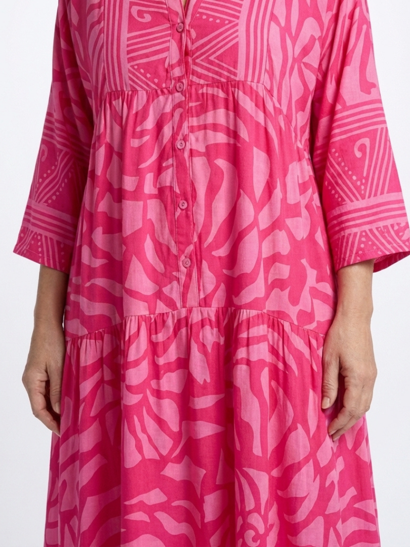 VOREALO | Vestido Largo Tropical < Mariela >