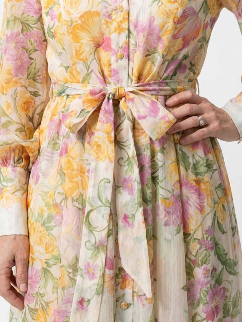 VOREALO | Vestido Largo Floral < Rosanna >